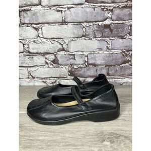Arcopedico Shawna Black Leather Mary Jane Comfort Shoes Women’s Sz 37EU/6.5M US